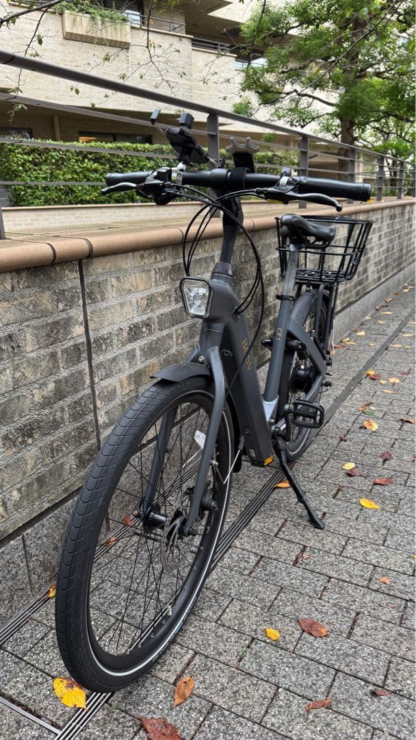 BESV 電動アシスト自転車 グレー 26インチ(手渡し)