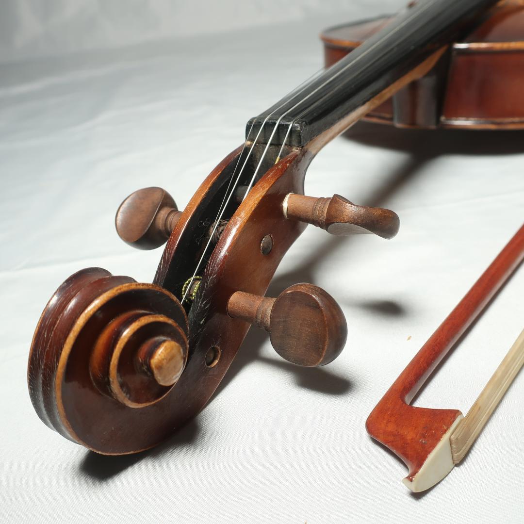 SUZUKI No.11 4/4 バイオリン 弓 ハードケース 付属 ビンテージ