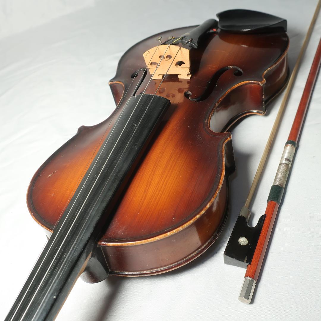 SUZUKI No.11 4/4 バイオリン 弓 ハードケース 付属 ビンテージ