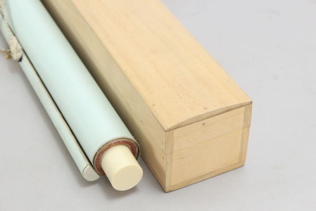 No5417掛軸　前川修　「雉子」　紙本着色　共箱　日本画　花鳥　古画　送料無料