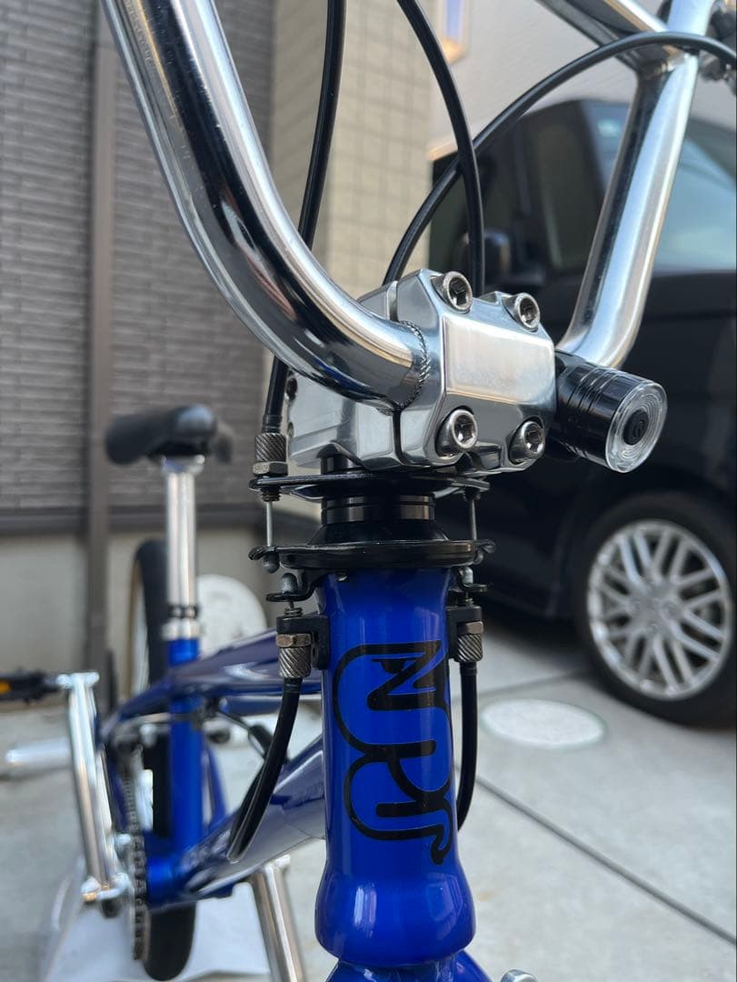 MOTEL WORKS AUX BMXバイク 青　used