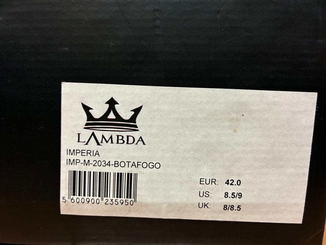 LAMBDA レザーゴルフシューズ ウォータープルーフ 42