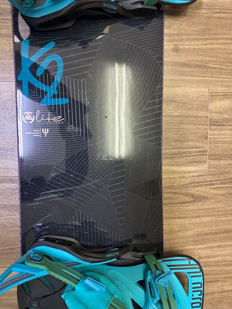 スノーボード K2 149cm ビンディングSalomon size M セット