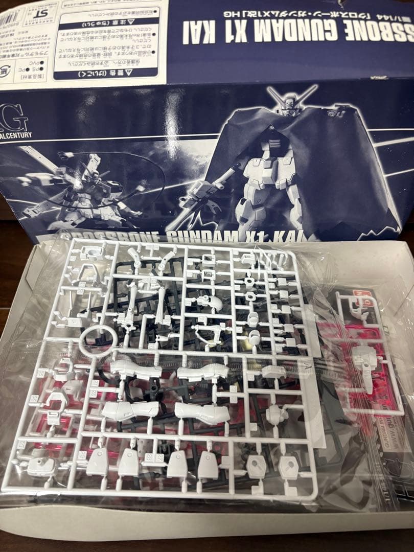 HG クロスボーンガンダムX1改　 クロスボーンガンダムX-0 未組立