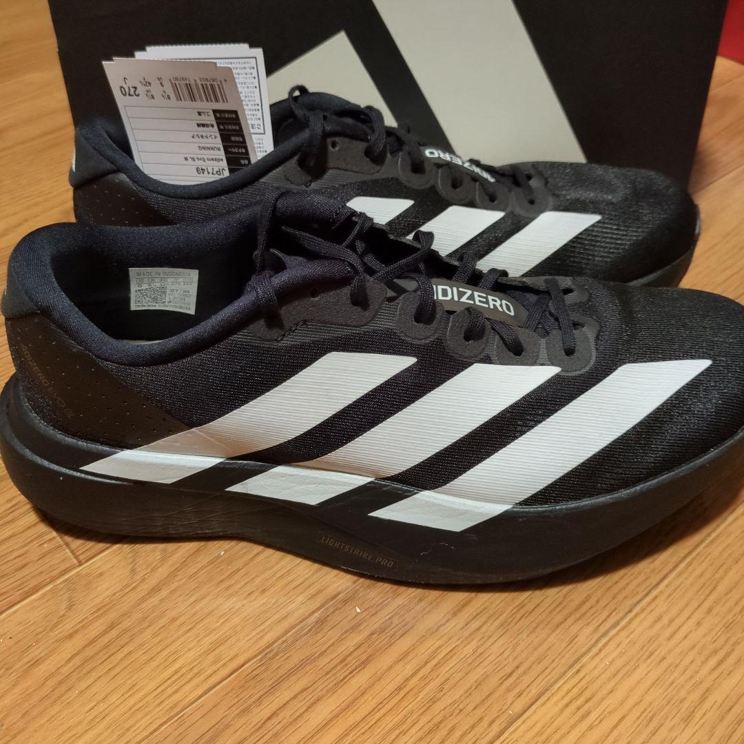 新品同様　アディダス　adizero EVO SL エボ　SL 27.0cm
