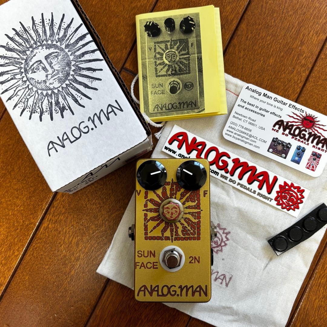 ANALOG.MAN SUN FACE 2N Fuzz アナログマン