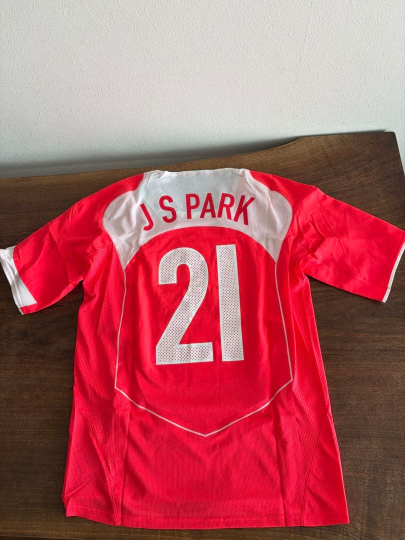 韓国代表ユニフォーム　パクチソン選手　Ｌサイズ