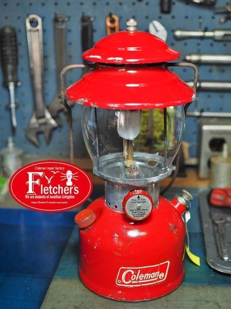 1971年1月 コールマン 200A ランタン (通称ホワイトボーダー) t05