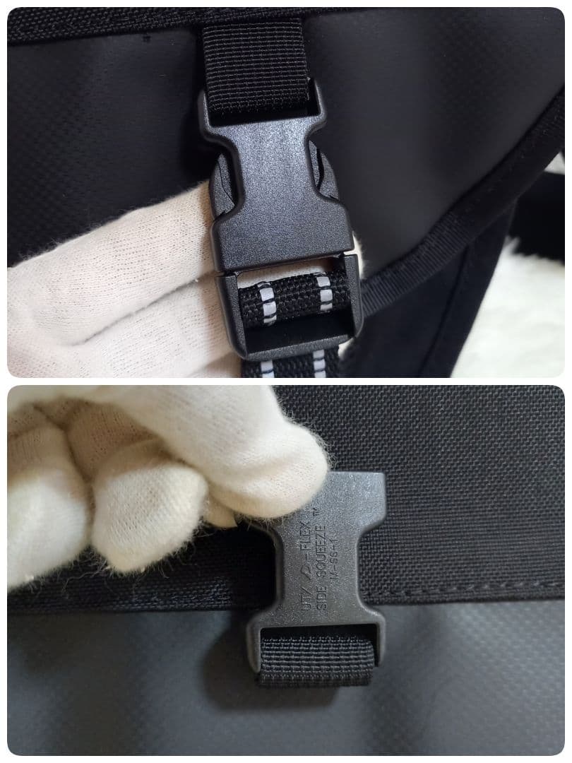 ✨ Chrome メッセンジャーバッグ MINI METRO オールブラック ✨