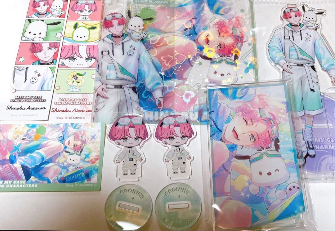 ブレマイ 相沢篠信 アクスタ クリア色紙 カード ステッカー シーンフィルム