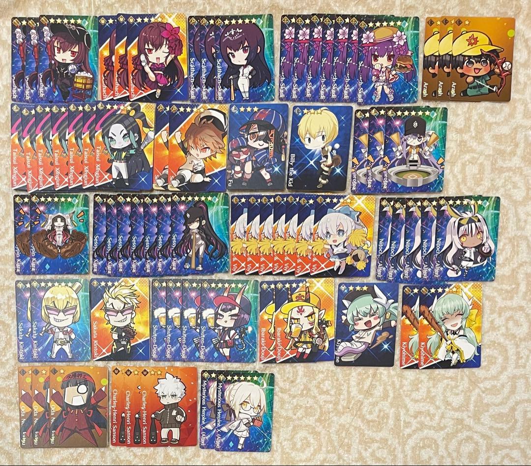 FGOフェス2023 グレイルリーグ カード 野球カード
