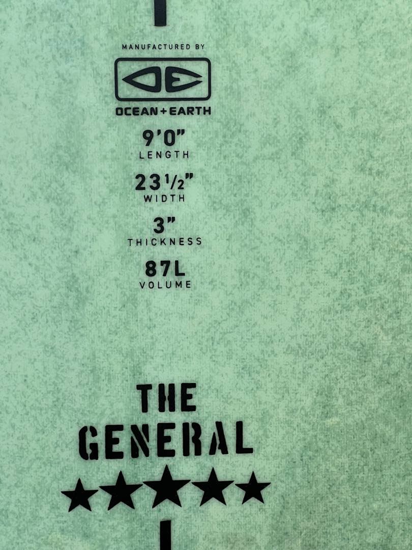 11/3までの処分価格！極美品！エポキシ ソフトボード 9'0\"　フィン付き