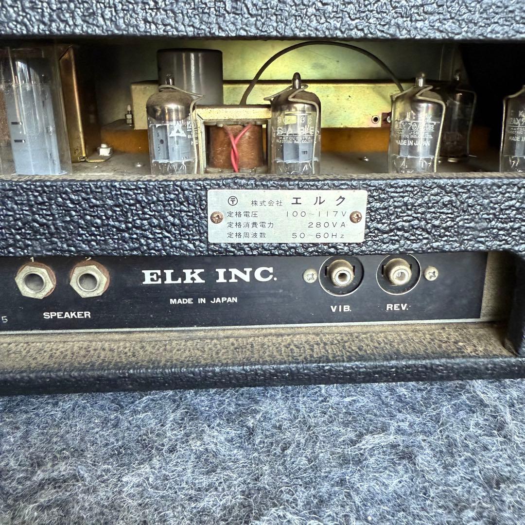 ジャンク　ELK VIKING-50バイキング ギターアンプ 真空管アンプ