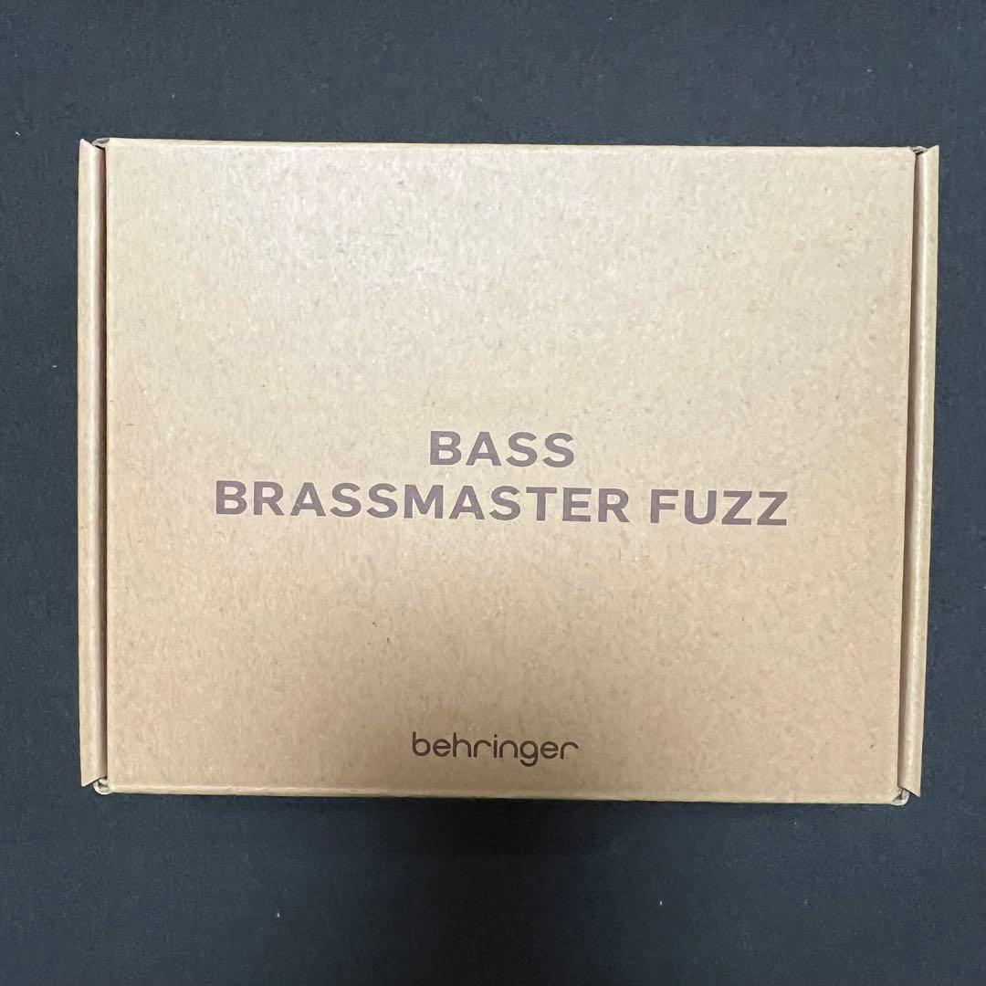 ベース behringer BASS BRASSMASTER FUZZ