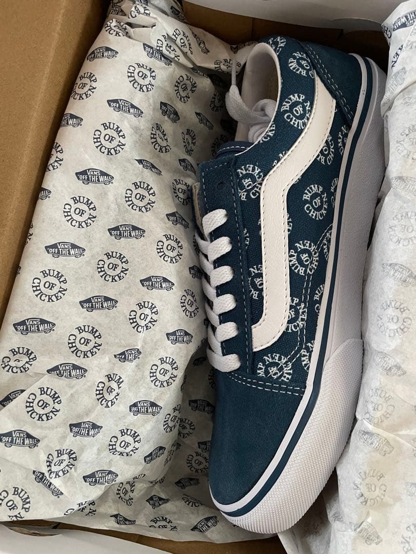 VANS×BUMP OF CHICKEN コラボスニーカー ブルー