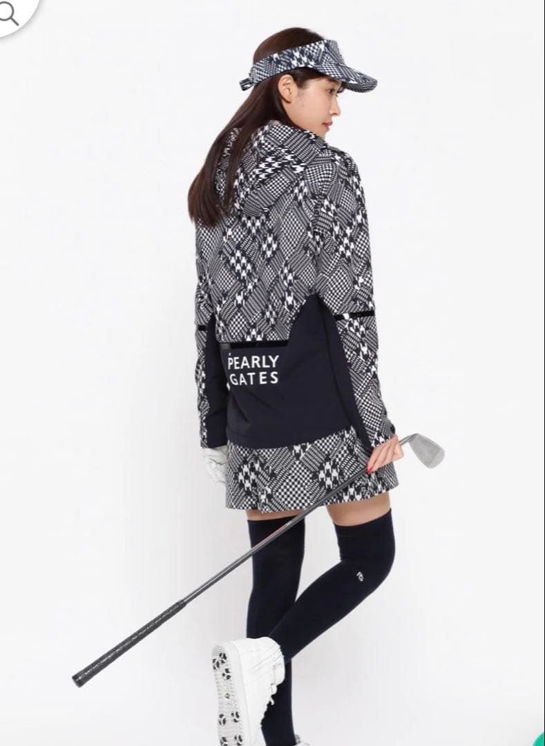 新品タグ付き　パーリーゲイツ　フーディジャケット　サイズ1 ゴルフ