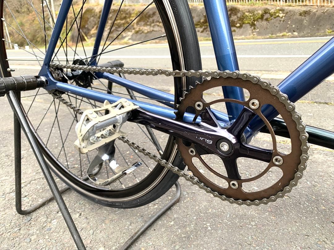 【即乘】送料無料FUJI ピストバイク feather 両用型 新品タイヤ