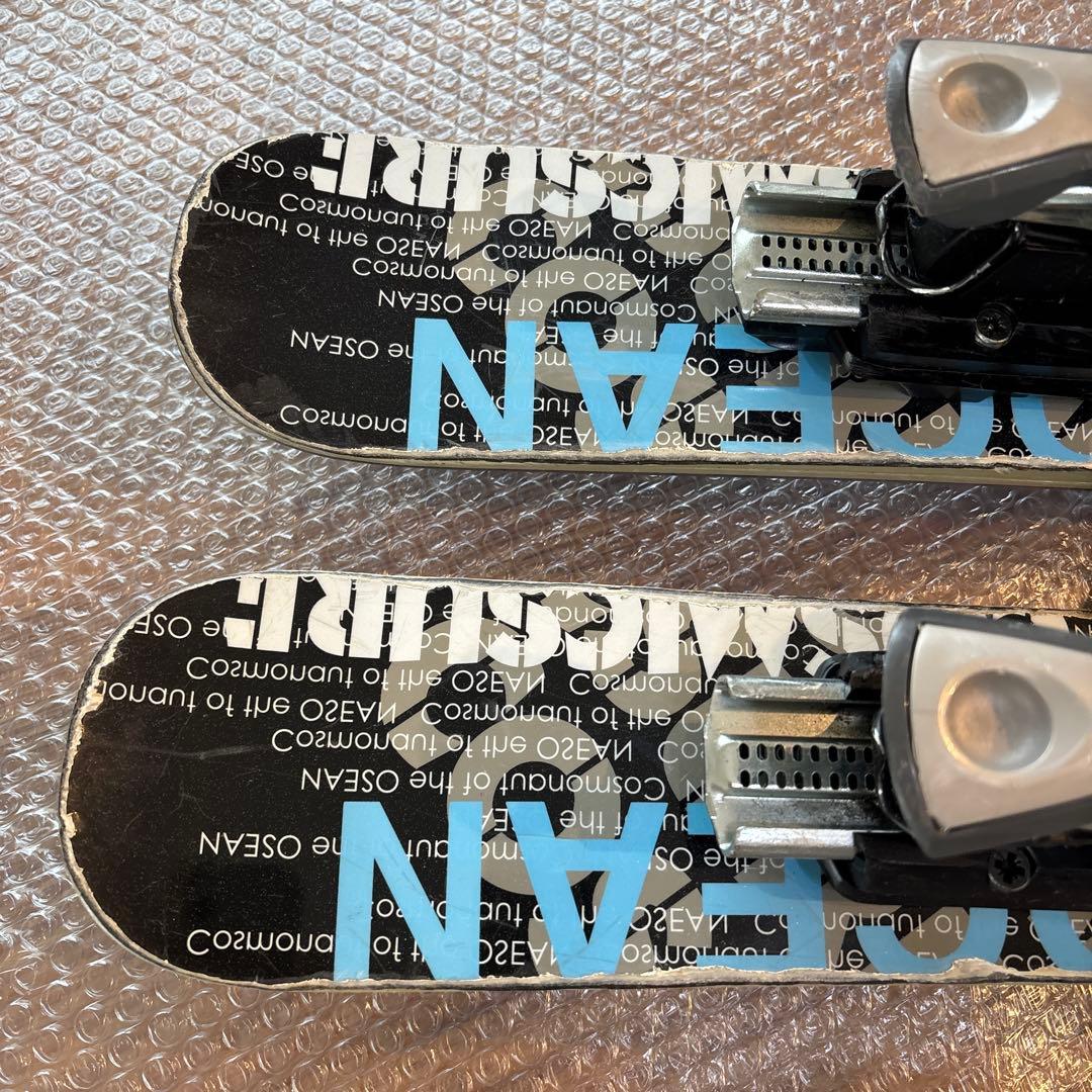 コスミックサーフ　サロモン　ショートスキー板　調整ビンディング付　工具不要