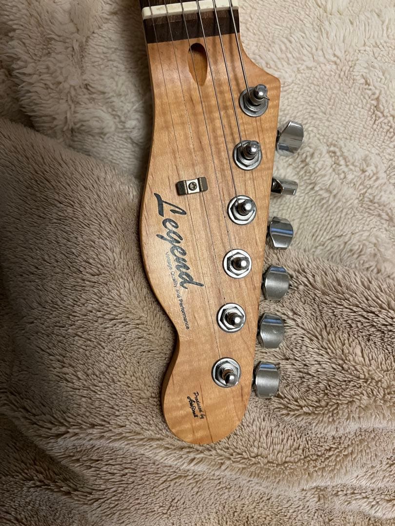 Legend エレキギター レッド 現状渡し ギター本体のみ