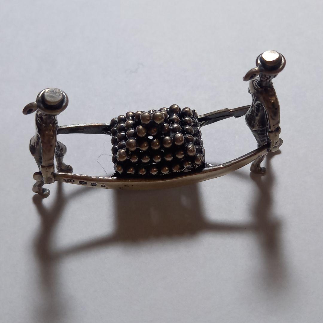 純銀 ライオンパサント 英国ホールマーク アンティーク雑貨 925