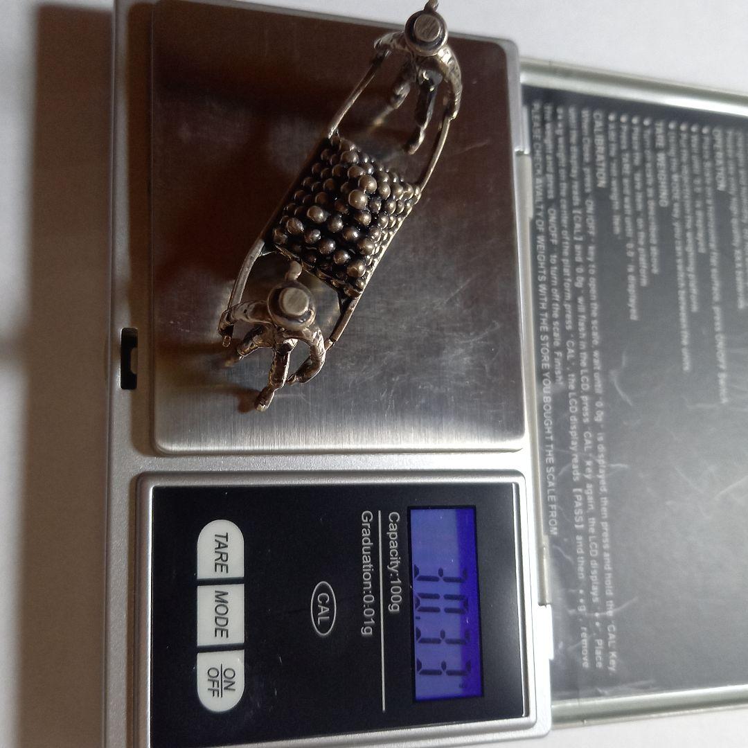 純銀 ライオンパサント 英国ホールマーク アンティーク雑貨 925