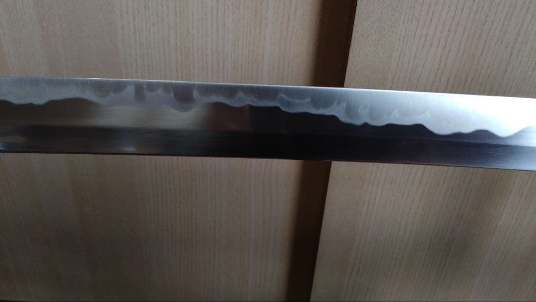 旧慈成オーダーメイド居合刀　大切先刀身　二尺三寸