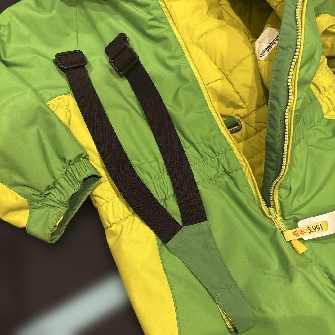 montbell 子ども用スキーウェア フード付き