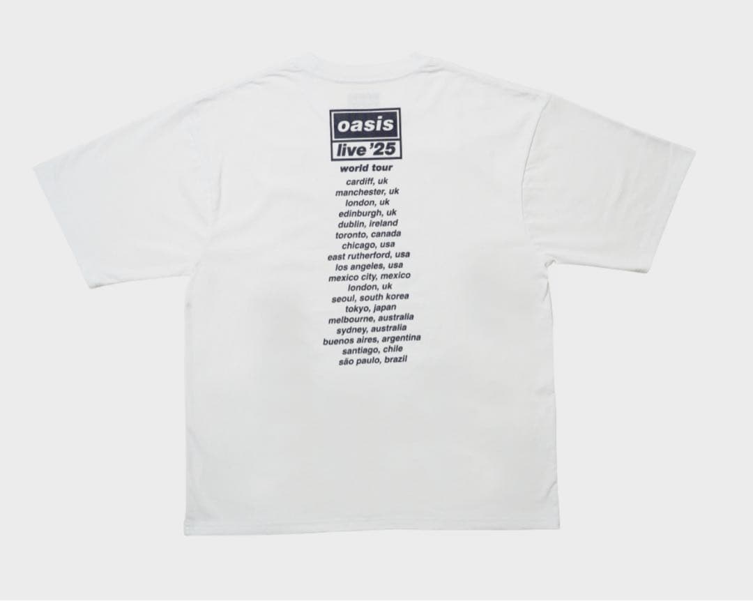 oasis ライブTシャツ　新品未使用