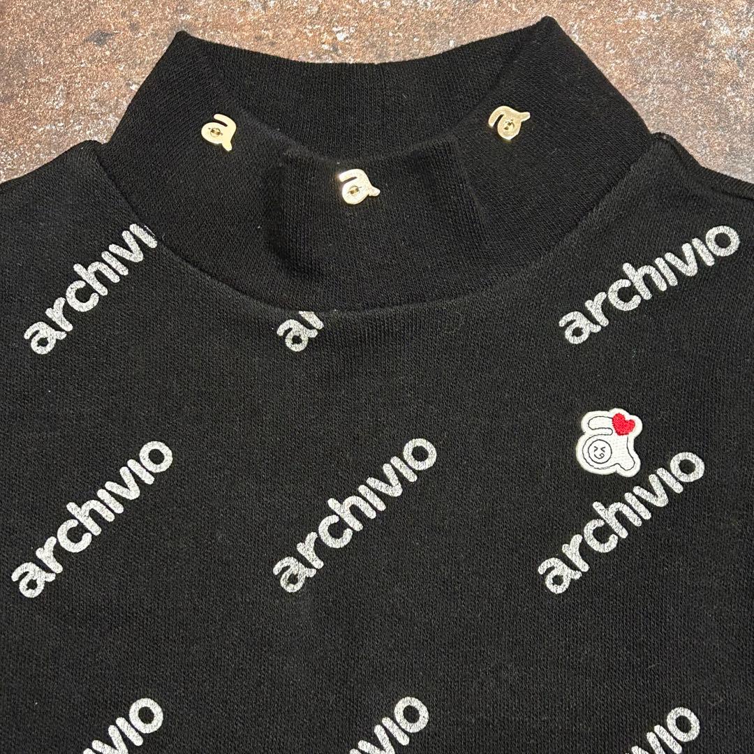 archivio ハイネック　ニット　ベスト　サイズ36