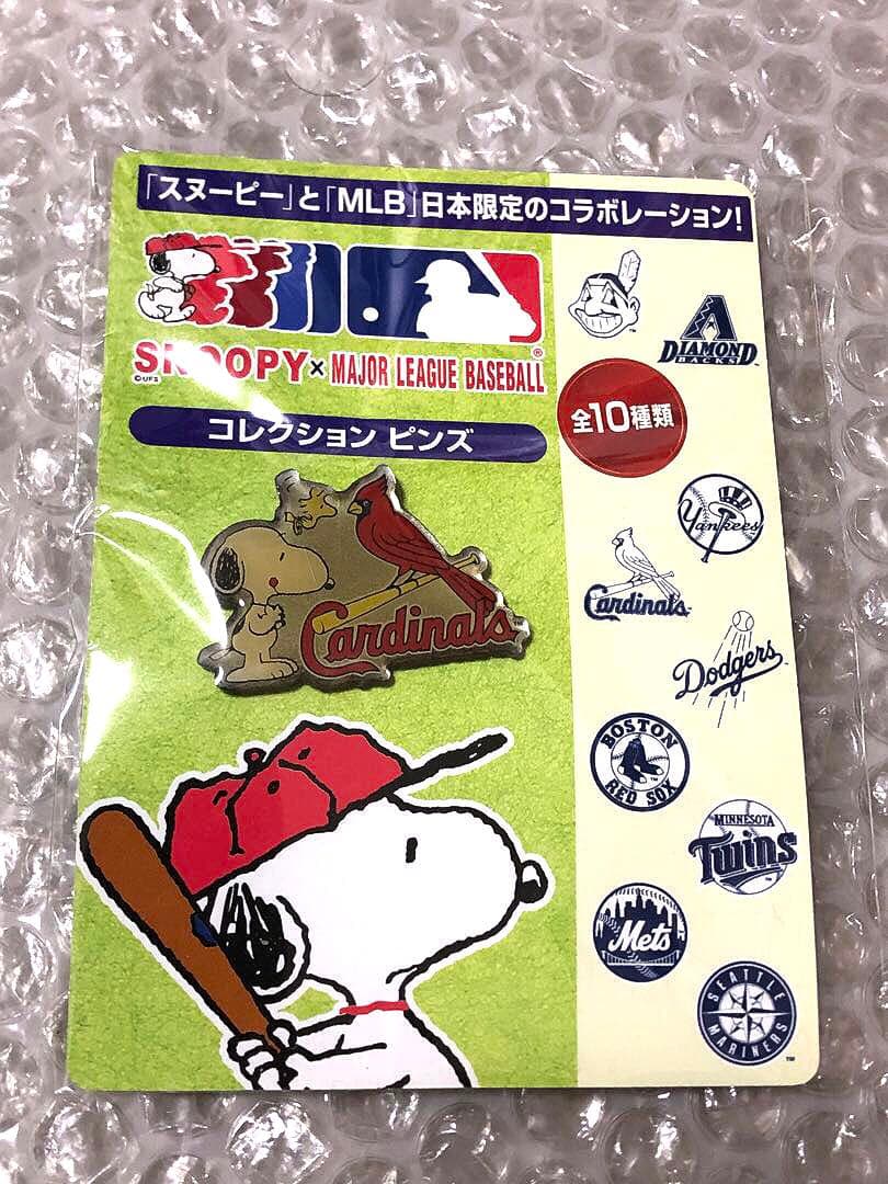 コンプリート! 日本限定 SNOOPY メジャーリーグ MLB ピンバッジ