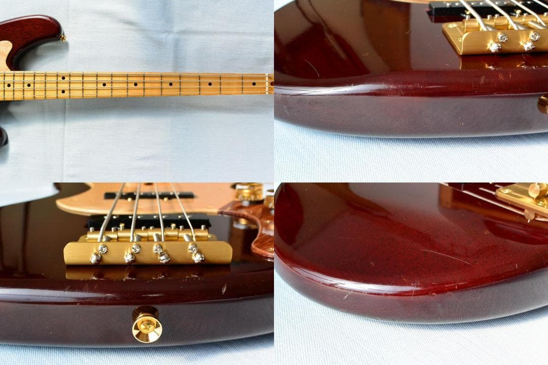 YAMAHA SB-500 70年代 特製ピックガード＆ブラス製ブリッジ