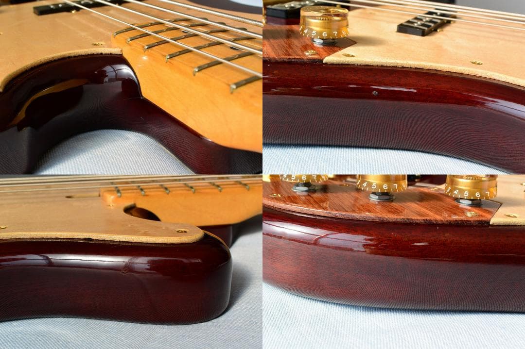 YAMAHA SB-500 70年代 特製ピックガード＆ブラス製ブリッジ