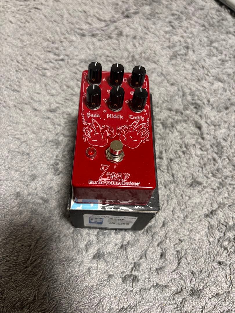 ギター EarthQuaker Devices Zoar cherry bomb