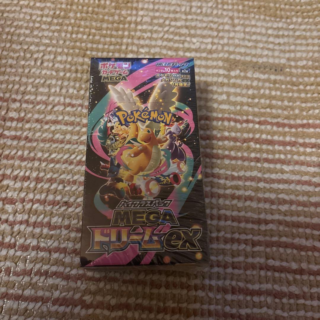 【シュリンク付き】ポケモンカードゲーム MEGAドリームex 1box
