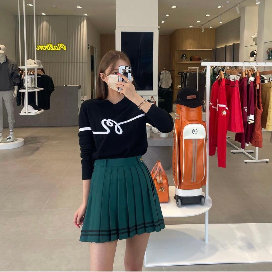 新品未使用 ゴルフ malbon マルボン レディース セーター 長袖 Sサイズ