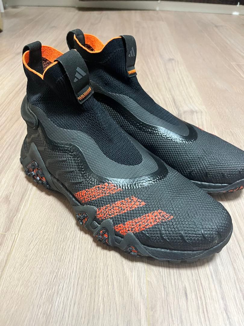 [アディダス] ゴルフシューズ コードカオス レースレス　ブラック　27cm