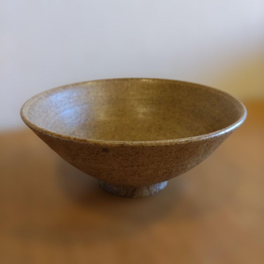 常滑焼　抹茶碗　堤清作　共箱共布　【未使用品】