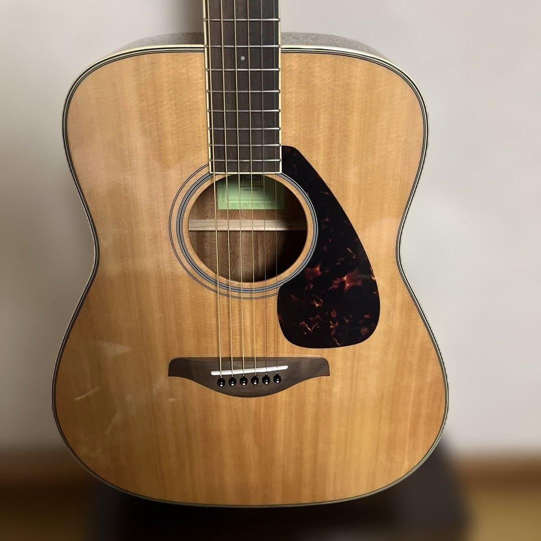 YAMAHA アコースティックギターとケースと
