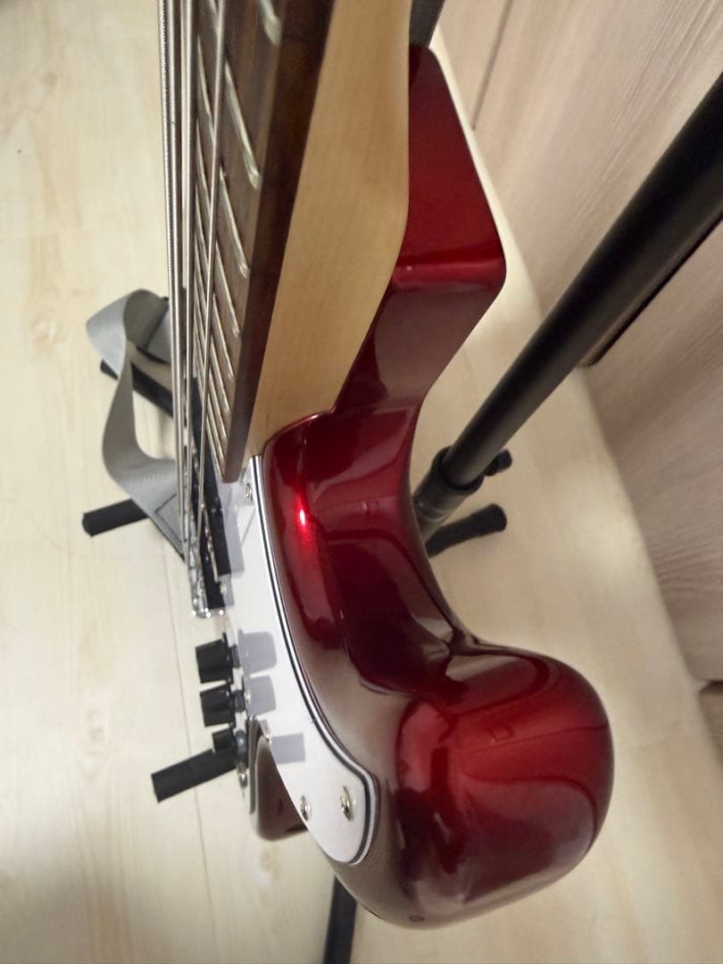 ベース PLAYTECH JB420 LLIC RED ジャズベース