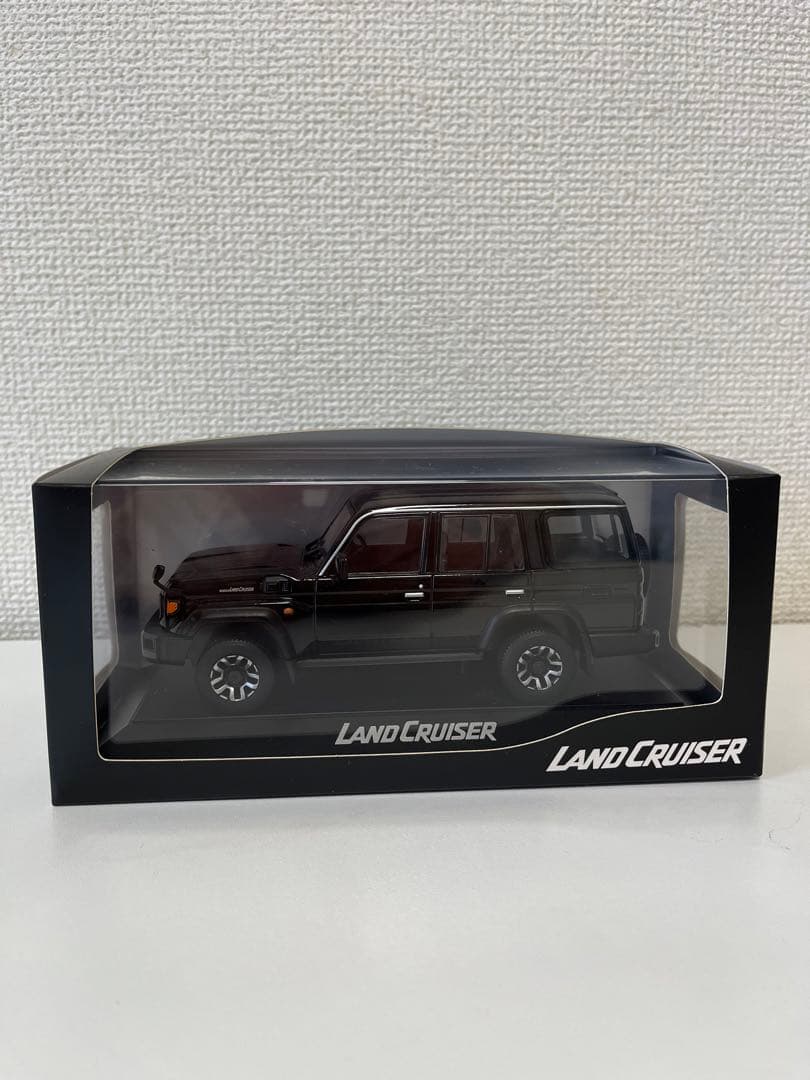 ランドクルーザー70 ブラック ミニカー