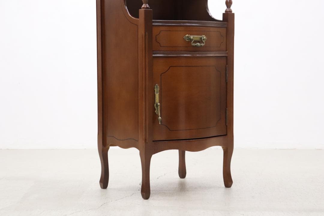 ヴィンテージ クラシカル キャビネット ベッドサイド ラック アンティーク