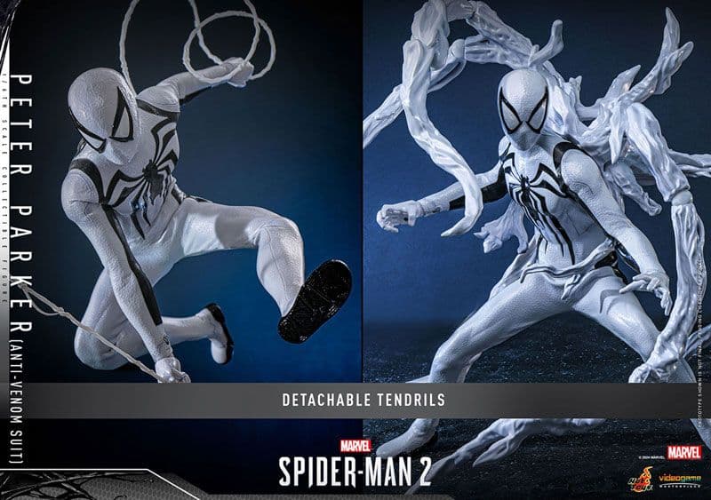 【ホットトイズ】マスターピース 1/6 スパイダーマン(アンチヴェノムスーツ)