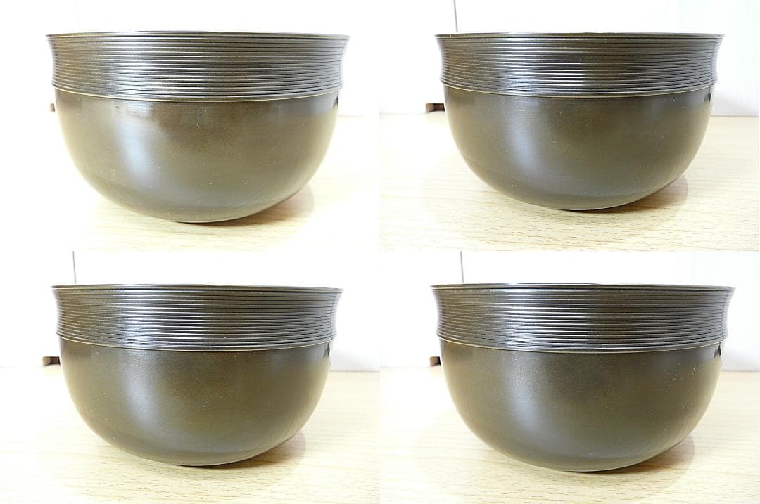 き*た様 京釜師　十五代 大西清右衛門（浄心） 造　唐銅 糸目建水【千家十職】