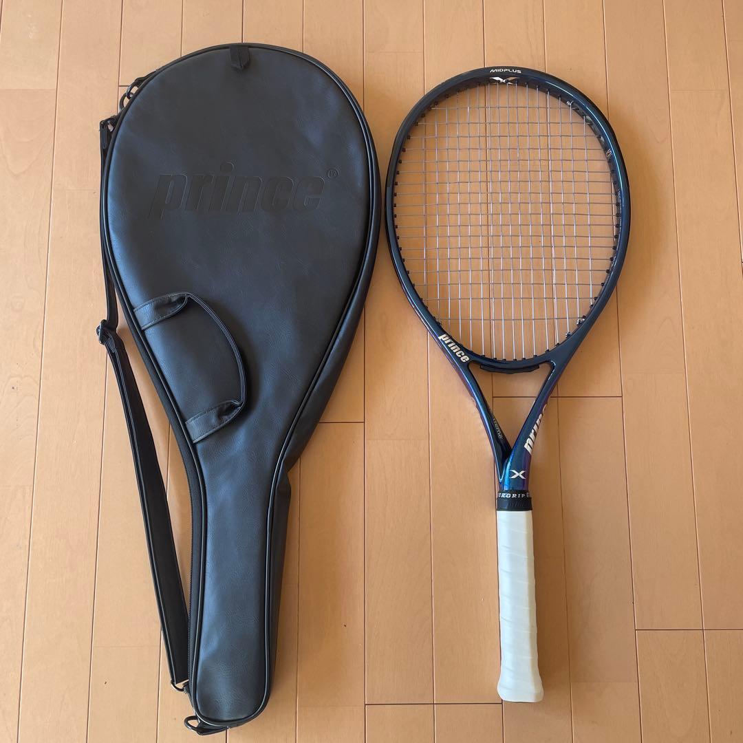 Prince X 100 硬式テニスラケット ケース付き