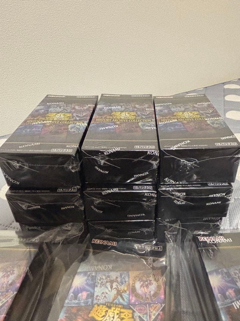 遊戯王 ヒストリーアーカイブコレクション12box シュリンク付き
