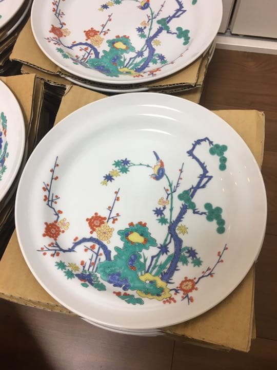 ◼️色絵磁器◼️絵皿・40枚セット