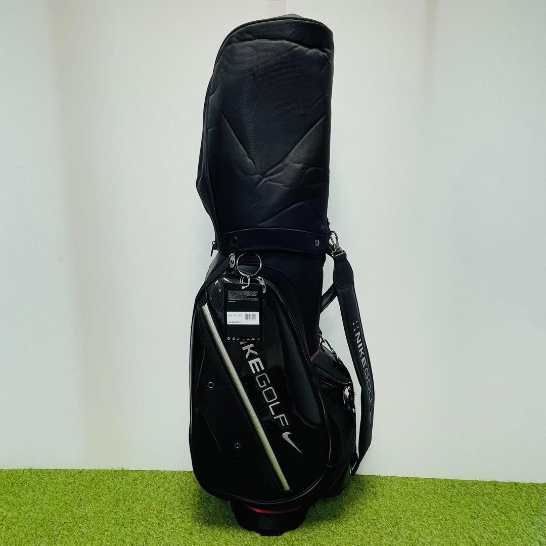 新品 未使用 NIKE ブラック キャディバッグ ゴルフ ナイキ メンズ