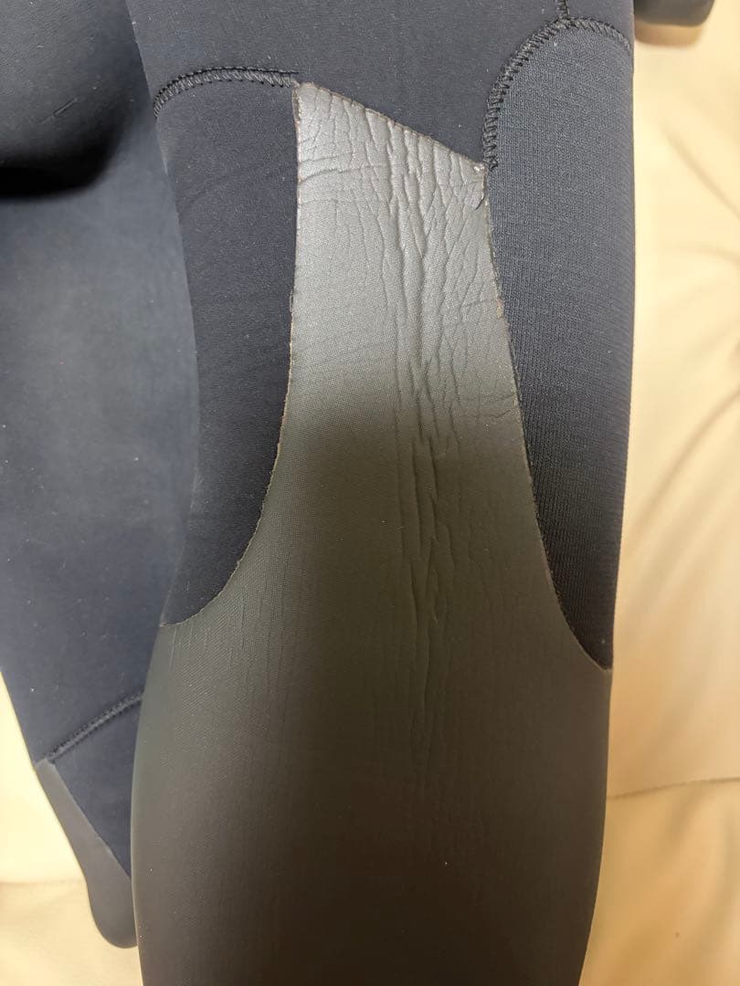 ウェットスーツ フルスーツ 黒/グレー 赤/黒