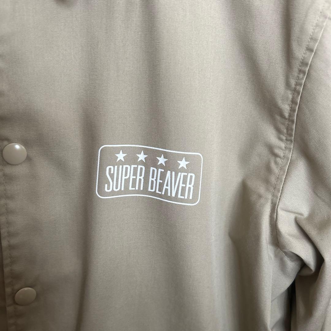 スーパービーバー　Lサイズ　受注生産コーチジャケット　中古　ベージュ