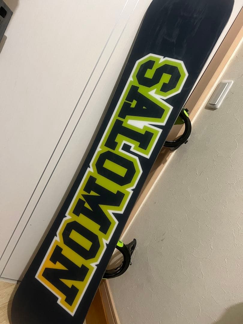 新古ボードセット！中級者になったらコレ！SALOMON factor 156cm